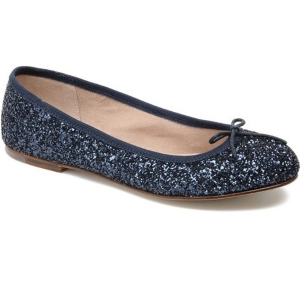 BLOCH Eloise Glitter Textured Ballet Flats Shoes